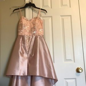 Pink prom dress